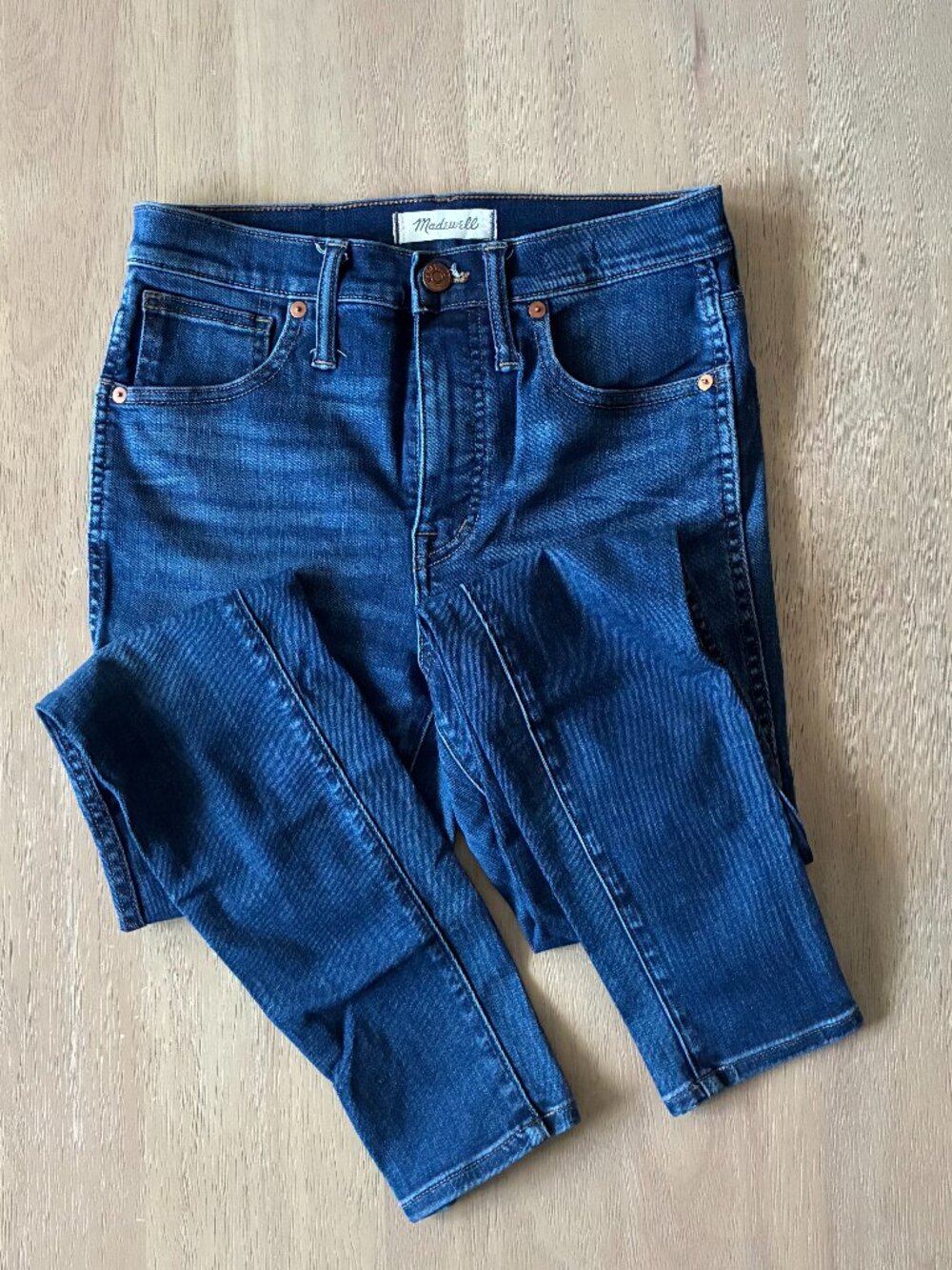 Madewell High-Rise Skinny Jean Danny Wash Size 27